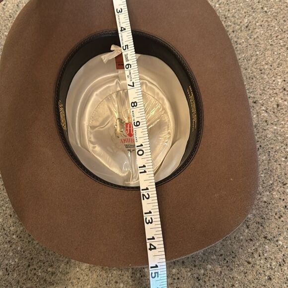 AKUBRA Outback Trading Co. Snowy River 1010 Vintage Pure Fur Felt Hat *NWOT* - Picture 12 of 13